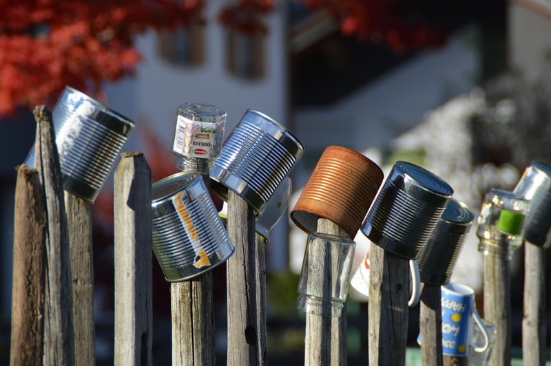 Recycled Watering Cans
